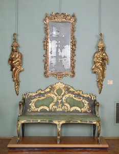 Canapé, 2° quarto del XVIII secolo