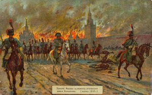 Partenza di Napoleone da Mosca