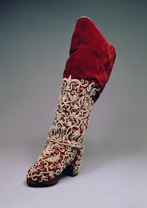 Stivale da donna, 1650-1700