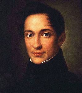 Ritratto di Alexander Herzen (1812 – 1870) da Russian School