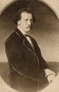 Ritratto di Anton Rubinstein da Russian School