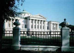 Il Palazzo Sheremetyev a Ostankino, costruito negli anni 1770 da Russian School