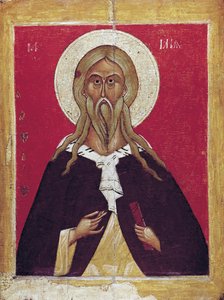 Il Profeta Elia, fine XIV - inizio XV secolo da Russian icon.