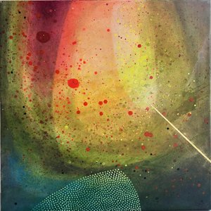 Vortice cosmico dai colori vivaci da SAN STARLING