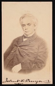 Ritratto di John V. L. John VanSchaick Lansing Pruyn 1811-1877, prima del 1877 da SJ Thompson