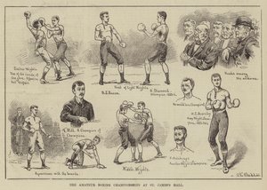 I campionati di boxe amatoriale alla St James