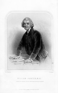 Dr William Hunter, anatomista e ostetrico scozzese, 1870 da S. Freeman