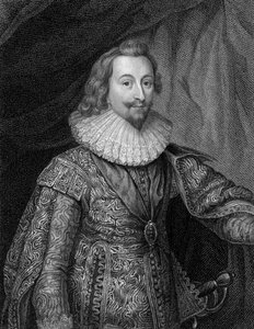 George Villiers, 1° Duca di Buckingham 1592-1628, 1824 da S. Freeman