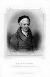 Henry Mackenzie, romanziere e scrittore scozzese, 1870 da S. Freeman