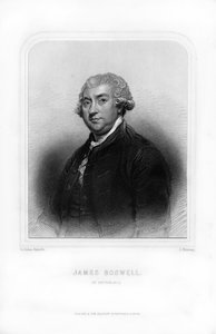 James Boswell, 9° Laird di Auchinleck, avvocato scozzese, diarista e autore, 1870