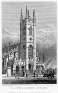 Chiesa di San Luca, Chelsea, Londra, 1828