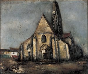 Chiesa, vicolo a Parigi da Saeki Yuzo