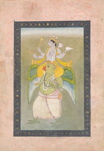 Vishnu su Garuda da Sajnu