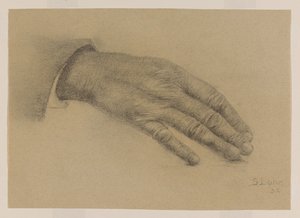 Studio di mano distesa da Sally Lohr (signed by artist)