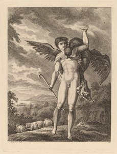 Il ratto di Ganimede da Salomon Gessner