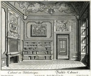 Gabinetto dei libri da Salomon Kleiner