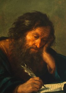 Un evangelista da Salvator Rosa