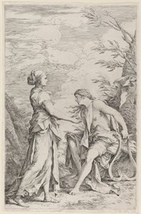 Apollo e la Sibilla Cumana da Salvator Rosa