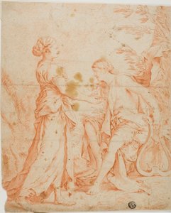 Apollo e la Sibilla Cumea da Salvator Rosa
