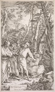 Diogene e la sua coppa, 1662 da Salvator Rosa