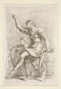 Diverse figure (Suite) da Salvator Rosa
