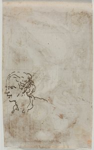 Studi di figure (verso) da Salvator Rosa