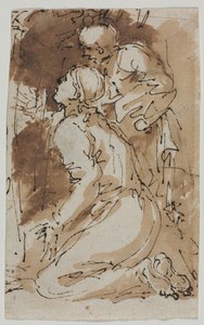 Studi di figure, c. 1640-1649