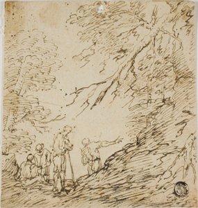 Quattro uomini nella foresta