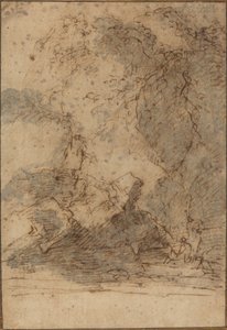 Paesaggio da Salvator Rosa