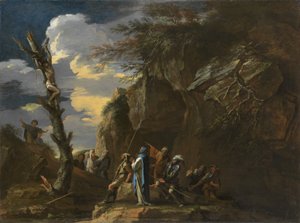 La Crocifissione di Policrate, c.1664