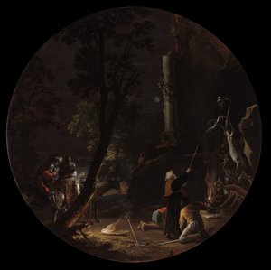 Scene di Stregoneria: Notte, c.1645-49