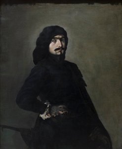 Autoritratto come Pascariello, c.1645-49 da Salvator Rosa