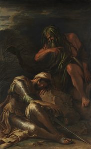 Il sogno di Enea, 1660-65 da Salvator Rosa