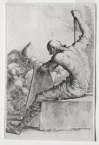 La serie delle figurine: Figurina da Salvator Rosa