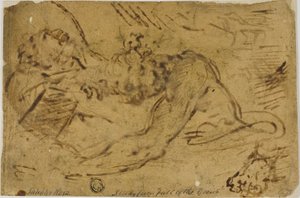 Due figure da presa da Salvator Rosa