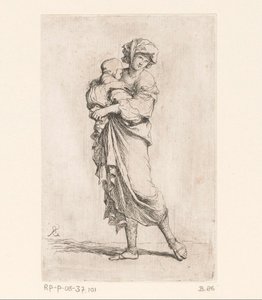 Donna con un bambino