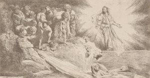 Resurrezione di Lazzaro da Salvatore Castiglione