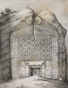 Tomba di Mida, Midas Sehri, Turchia, da Poliorama Pittoresco, n. 41, 18 maggio