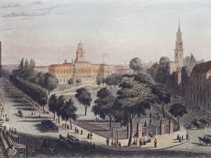 Veduta di New York, Stati Uniti d