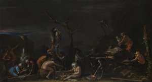 Streghe alle loro incantazioni