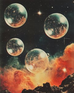 Sfere di nebulosa cosmica da Samantha Hearn