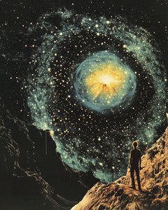 Visione cosmica solitaria da Samantha Hearn