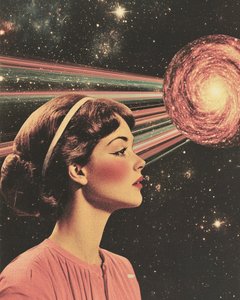 Sogno spaziale vintage