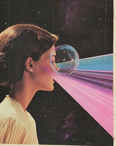 Visione cosmica della donna da Samantha Hearn