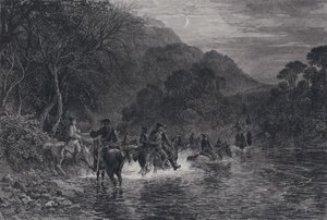 Illustrazione per Rob Roy (incisione) da Samuel (after) Bough