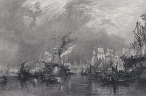Il Porto di Londra (incisione)