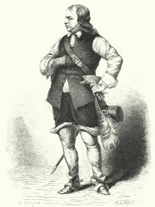 Oliver Cromwell, Lord Protettore del Commonwealth (incisione) da Samuel (after) Cooper