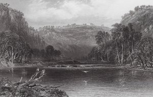 Australia: Sul fiume Cow Pasture da Samuel (after) Prout