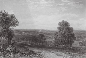 Australia: Sulla Plenty, vicino a Melbourne (incisione) da Samuel (after) Prout