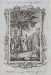 Berino che converte i Sassoni al Cristianesimo